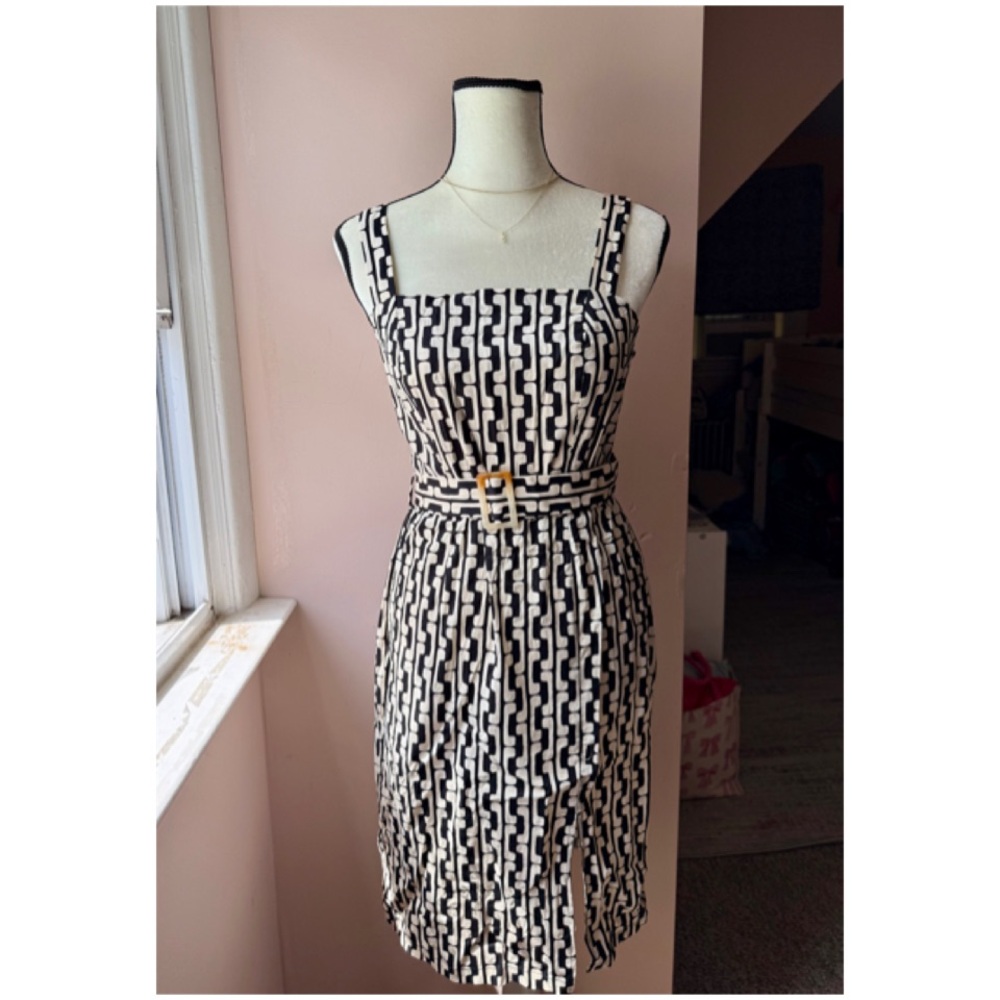 Monteau Midi Sundress with Square Neck